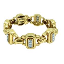 David Webb Diamond Bracelet 18k Gold