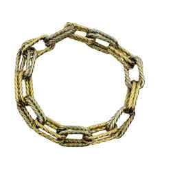Carlo Weingrill 18k Two-Tone Gold Rope Chain Bracelet