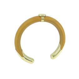 Elsa Peretti For Tiffany & Co. Bamboo 18k Gold Cuff Bracelet