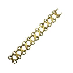 Jean Schlumberger for Tiffany& Co. Gold X Bracelet