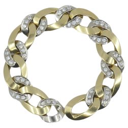 Pomellato 2-Tone Gold Diamond Bracelet