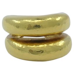 Zolotas 22k Gold Double Band Ring