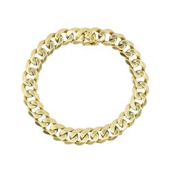 Boucheron Paris Vintage 18k Gold Curb Link Bracelet