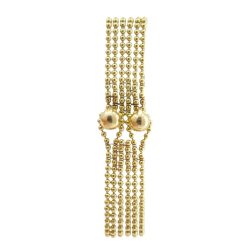 Cartier Draperie De Decollete 18k Gold Bracelet