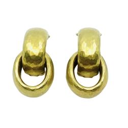 Tiffany & Co. Paloma Picasso Gold Dangle Earrings