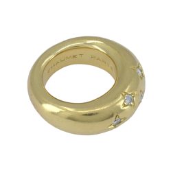 Chaumet Paris 18k Gold Starry Diamond Ring