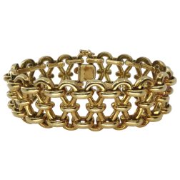 Paloma Picasso Tiffany & Co. 18k Gold Loop Link Bracelet