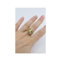 Vintage Dunhill 18k Gold Lion Signet Ring